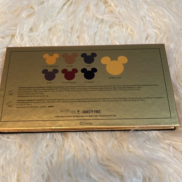 Dose of Colors Limited Edition Mickey Mouse Palette Eye Shadows Highlighter NIB - Picture 5 of 6